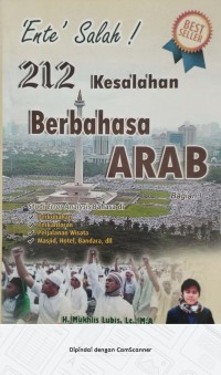 Image of 'ENTE' SALAH 212 KESALAHAN BERBAHASA ARAB