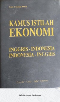 Image of Kamus Istilah Ekonomi