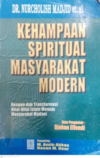 Image of KEHAMPAAN SPIRITUAL MASYARAKAT MODERN