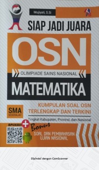 Image of OSN (Olimpiade Sains Nasional) Matematika