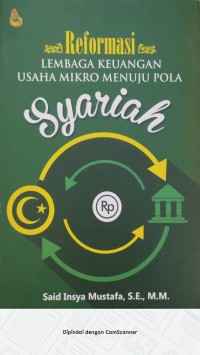 Image of REFORMASI LEMBAGA KEUANGAN USAHA MIKRO MENUJU POLA