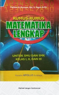 Image of Rumus-rumus Matematika Lengkap